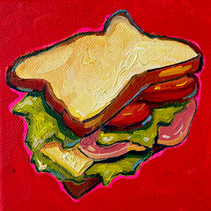 Mini Packed Sandwich, 5x5 Inch Original