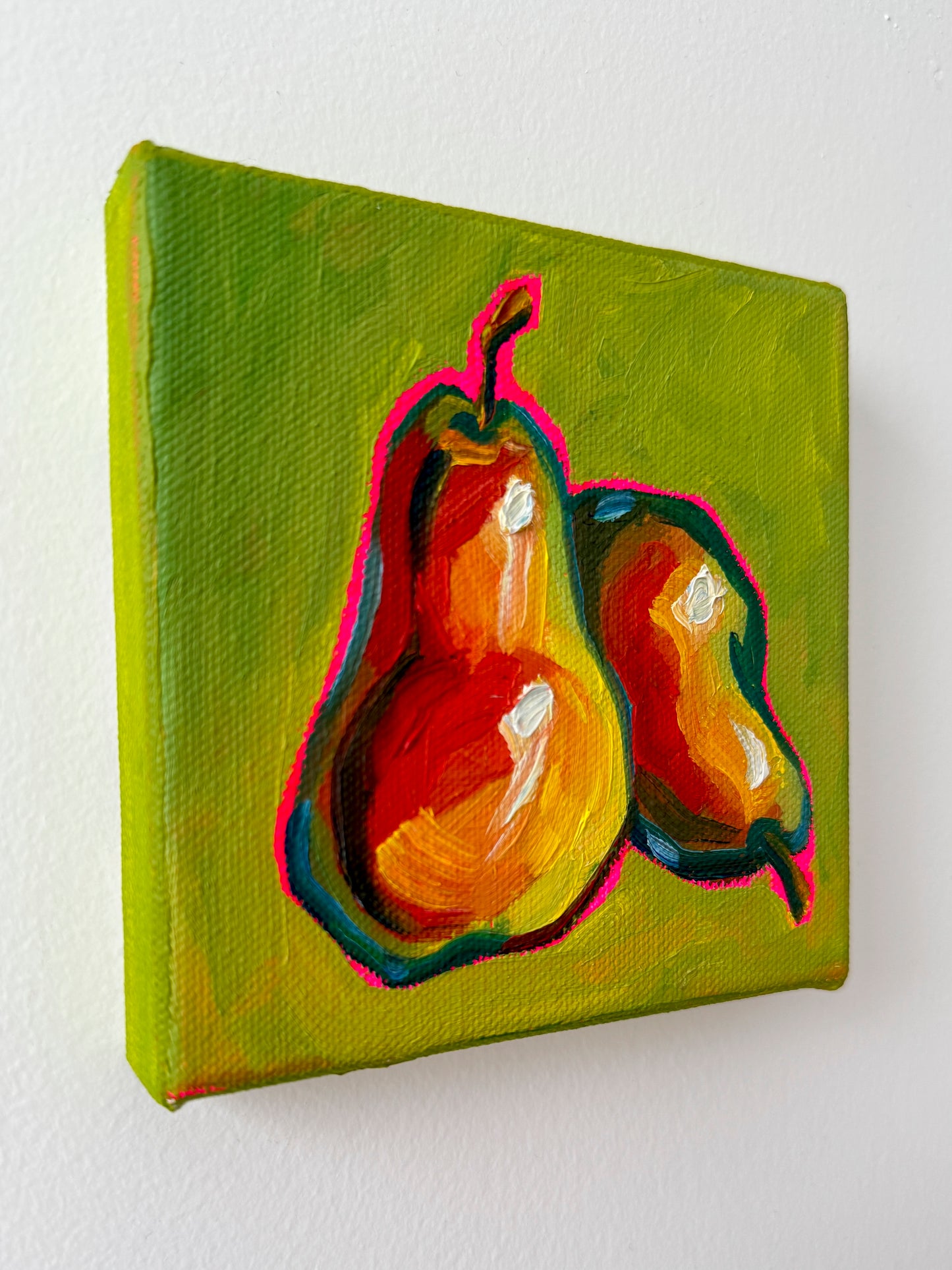 Mini Pears, 5x5 Inch Original