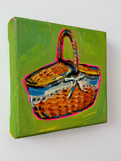 Mini Picnic Basket, 5x5 Inch Original