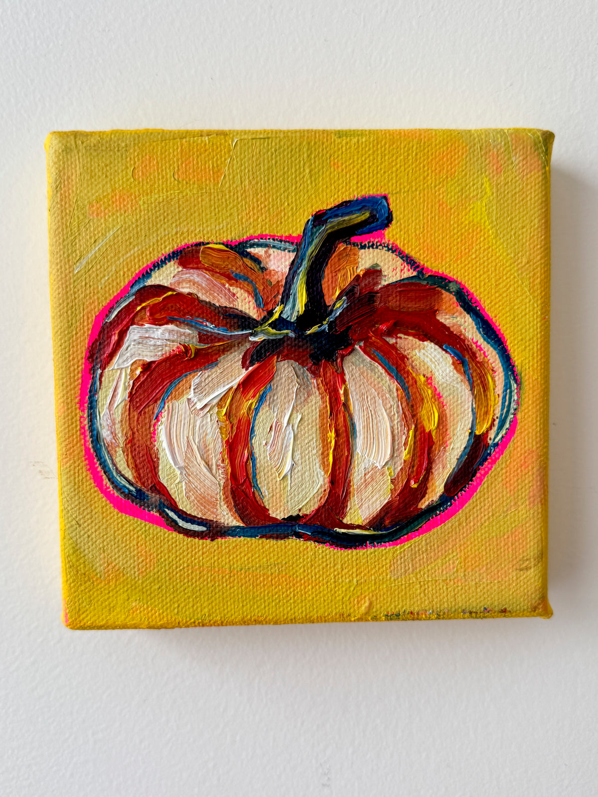 Mini Pumpkin, 5x5 Inch Original