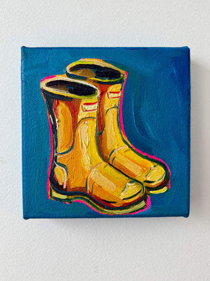 Mini Rain Boots, 5x5 Inch Original