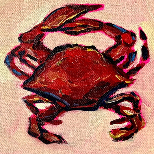 Mini Red Crab PRINT (LIMITED TIME)