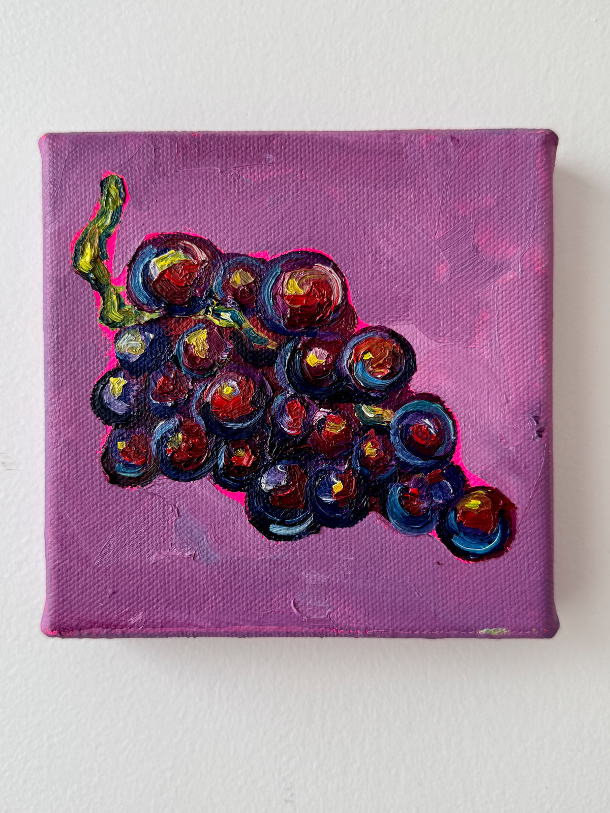 Mini Red Grapes, 5x5 Inch Original