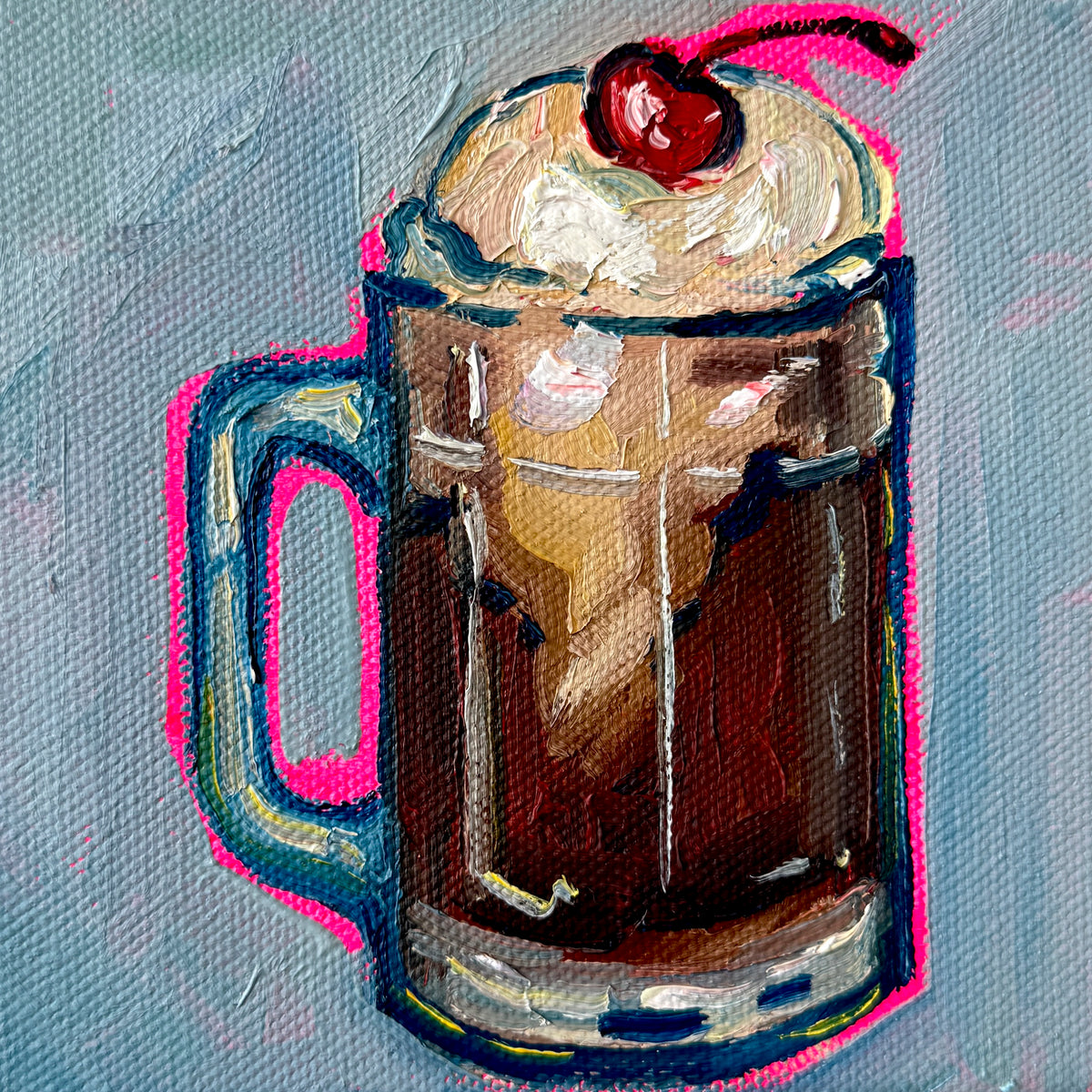 Mini Root Beer Float, 5x5 Inch Original