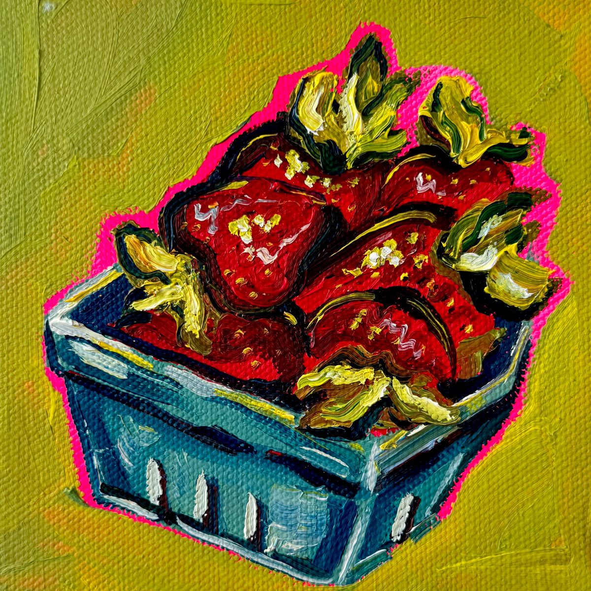 Mini Strawberry Carton PRINT (LIMITED TIME)