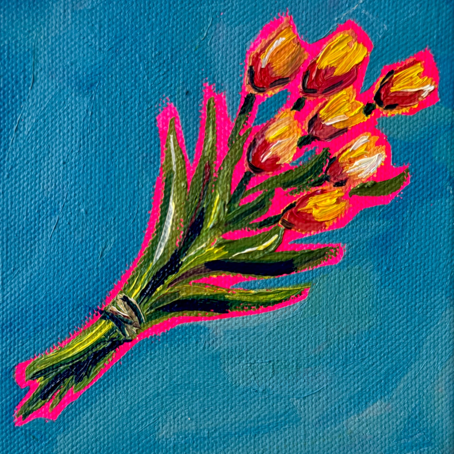 Mini Tulip Bouquet, 5x5 Inch Original