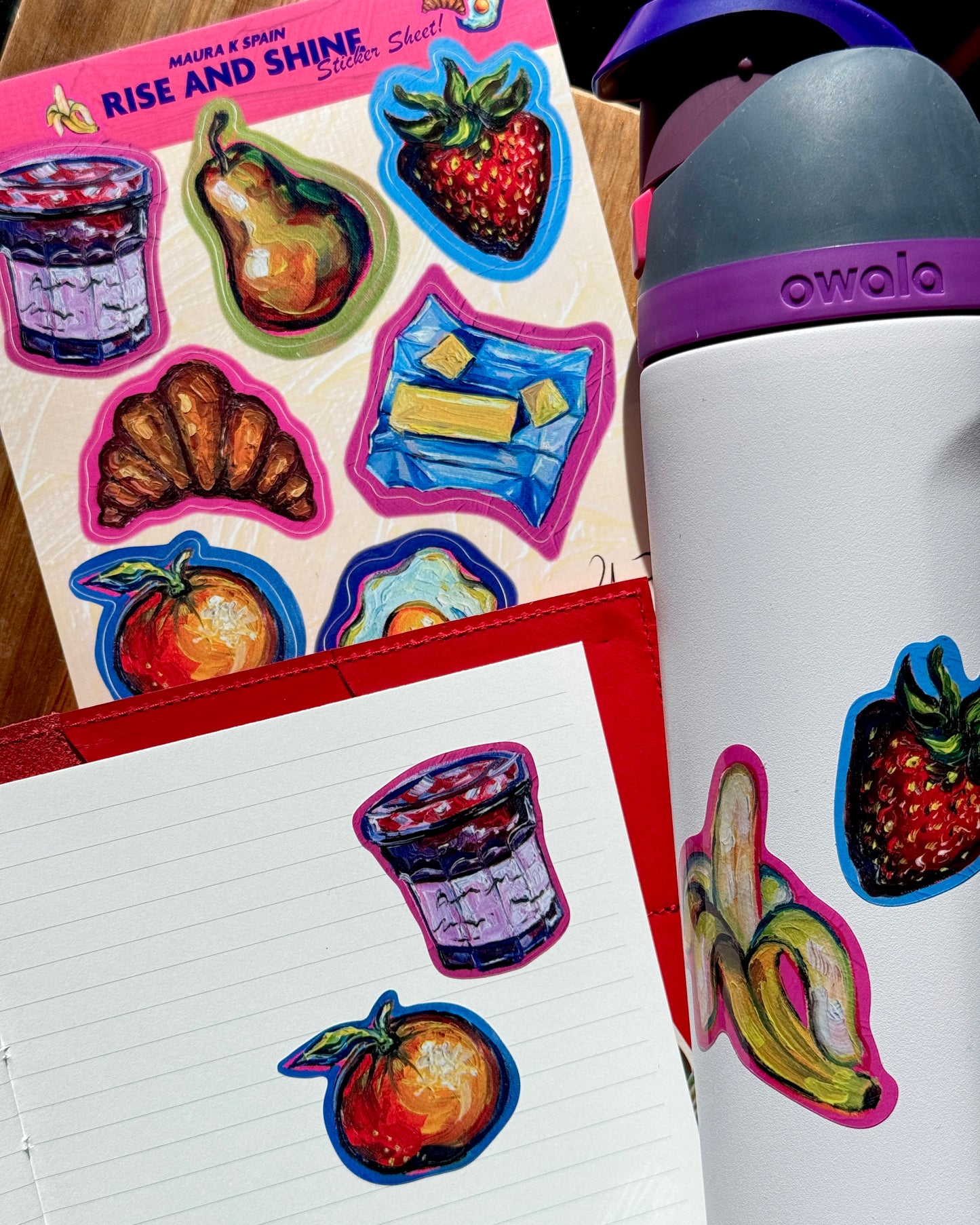 STICKER SHEET: Rise and Shine