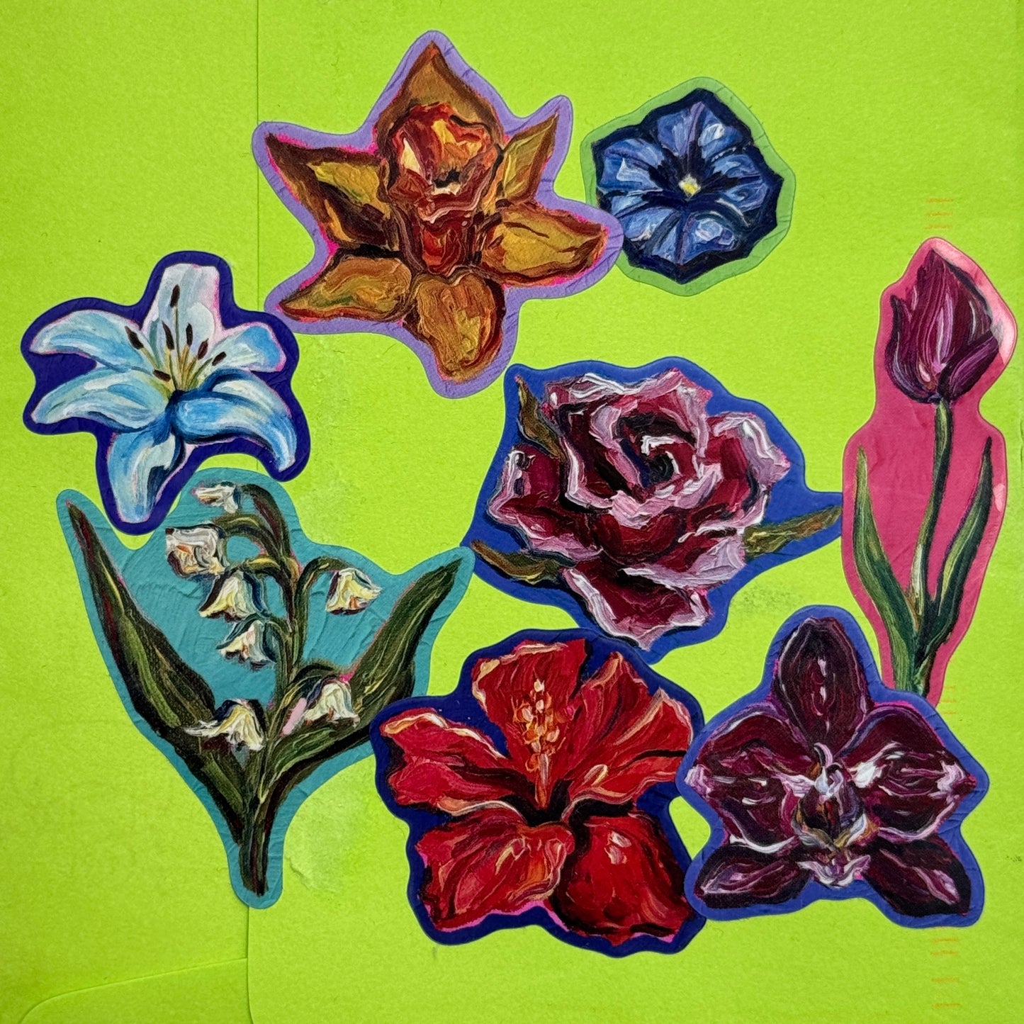 STICKER SHEET: Spring Florals
