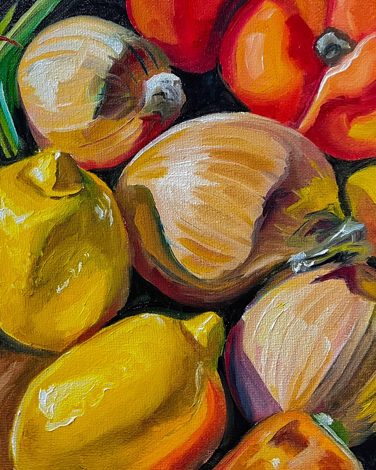 Still Life with Onions Print