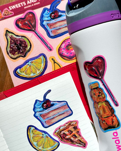 STICKER SHEET: Sweets and Treats